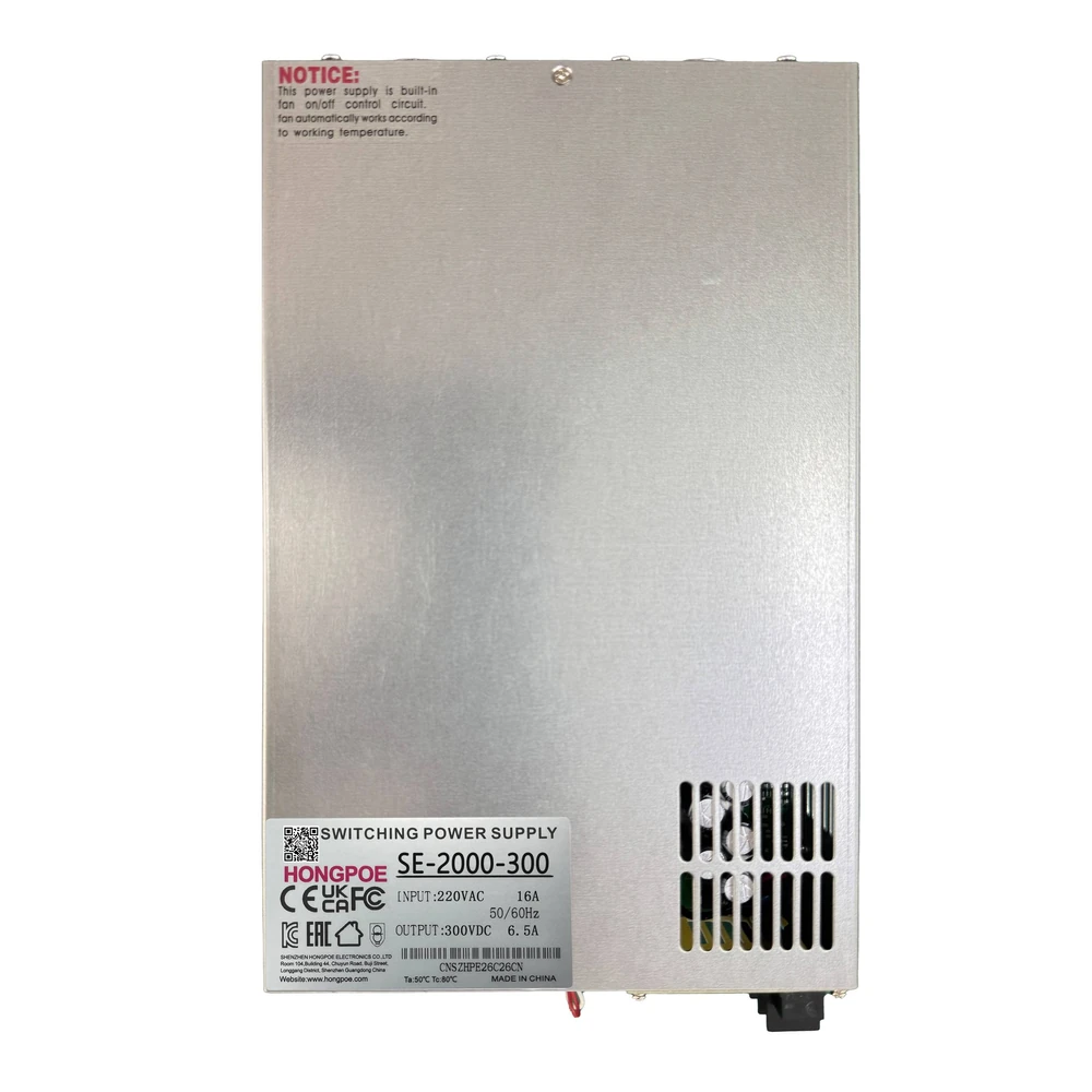 SE-2000-300 300V 6.6A 2000W 可调直流电源