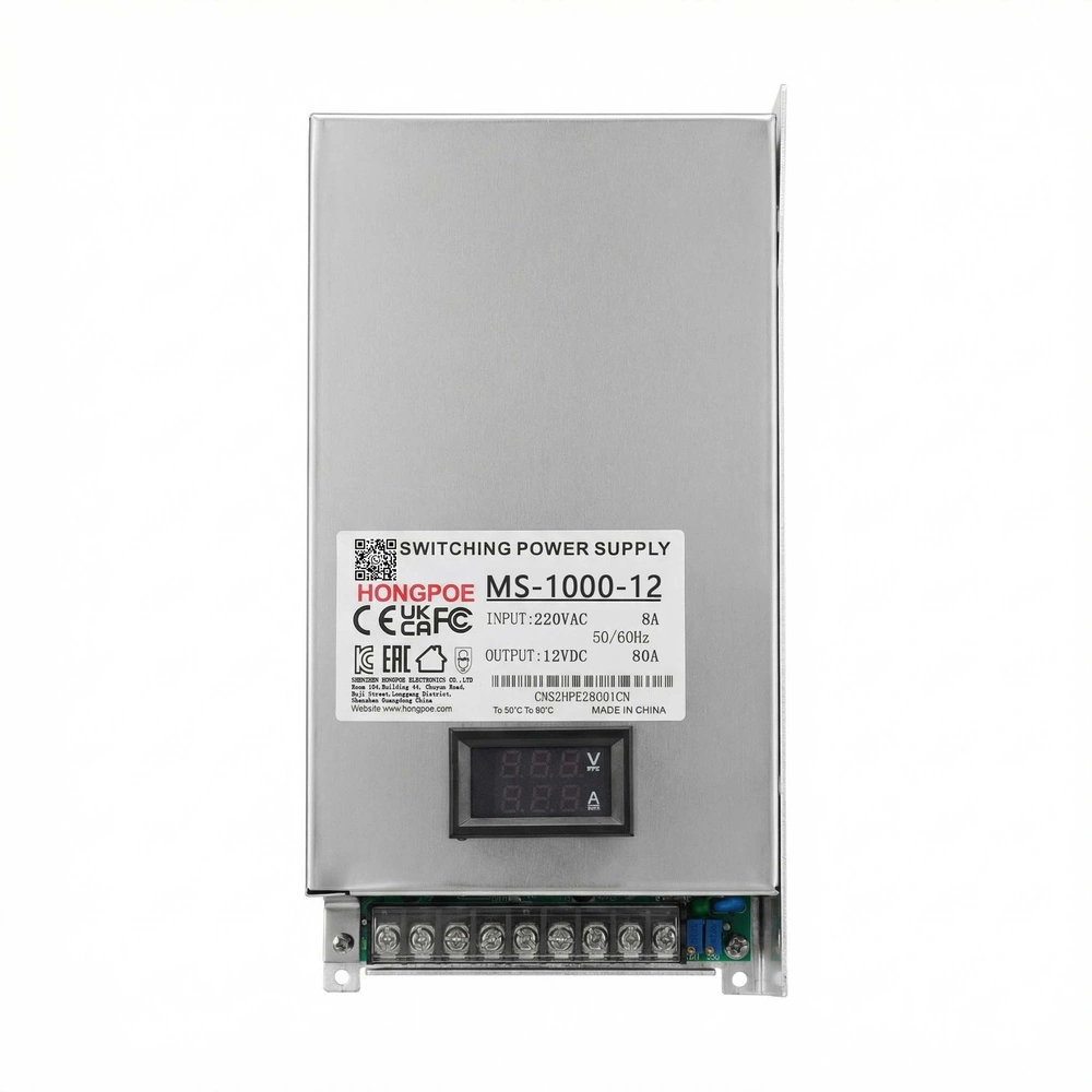 MS-1000-12 12V 80A 1000W 可调直流电源