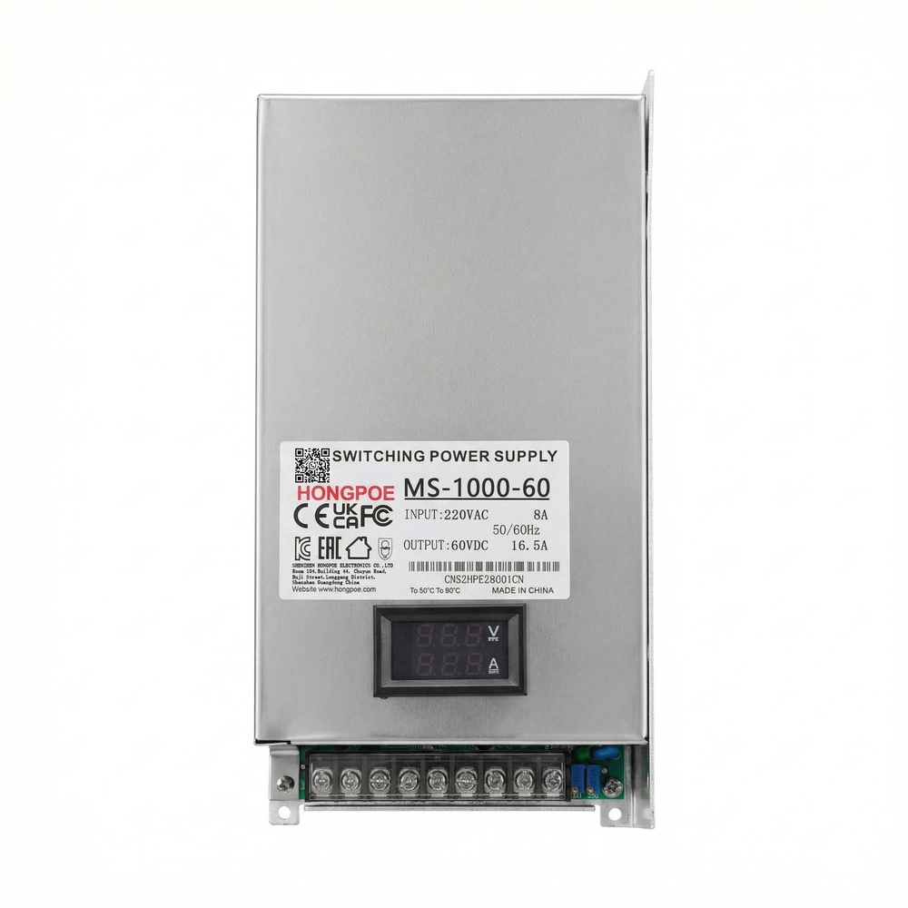 MS-1000-60 60V 16.5A 1000W 可调直流电源